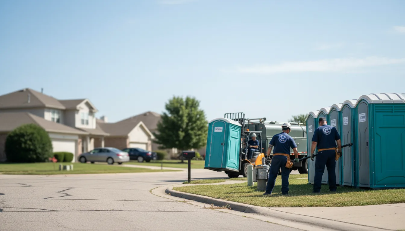 Porta Potty Rental in Greenfield, OH near me